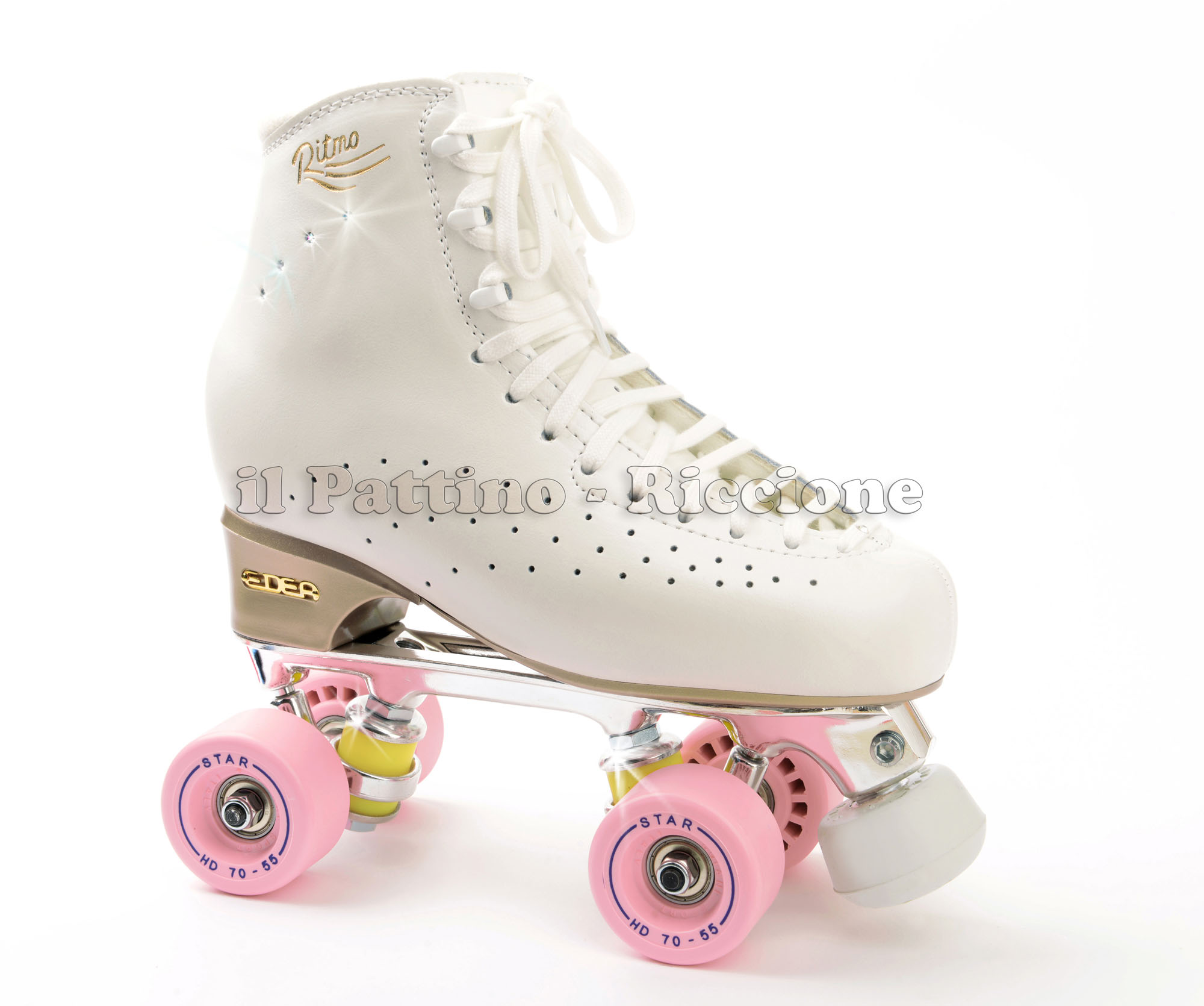RITMO White Edea Roller Skates 