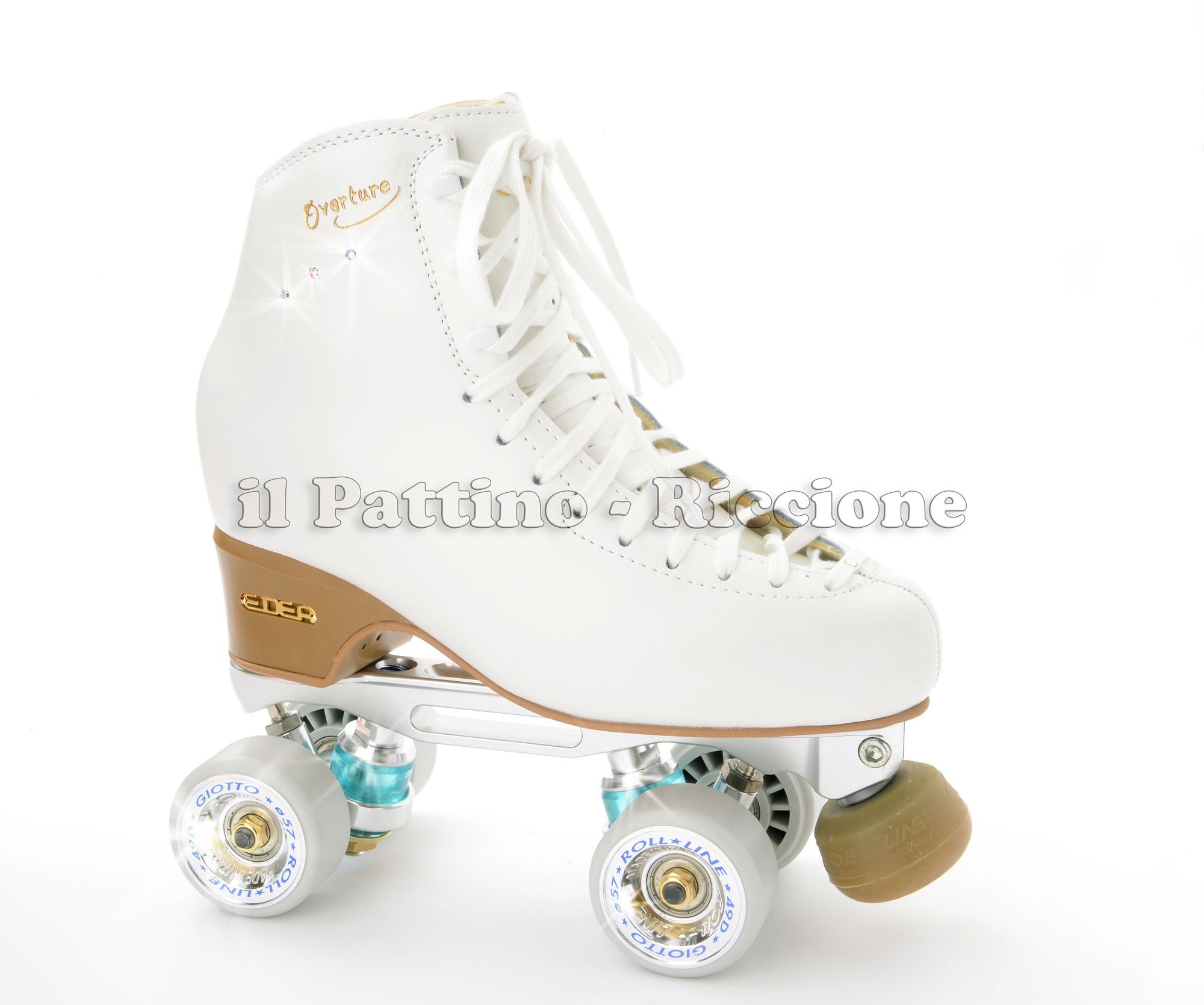 Patin Artistique Overture Swarovski - Lames Rotation EDEA