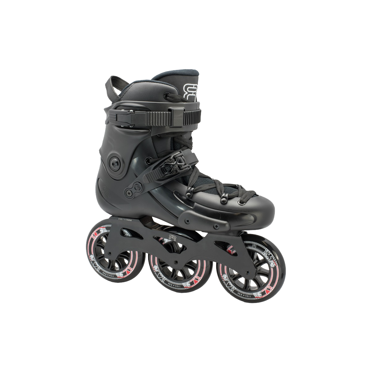 Black FR3 310 Recreational Freestyle In-Line Skates 
