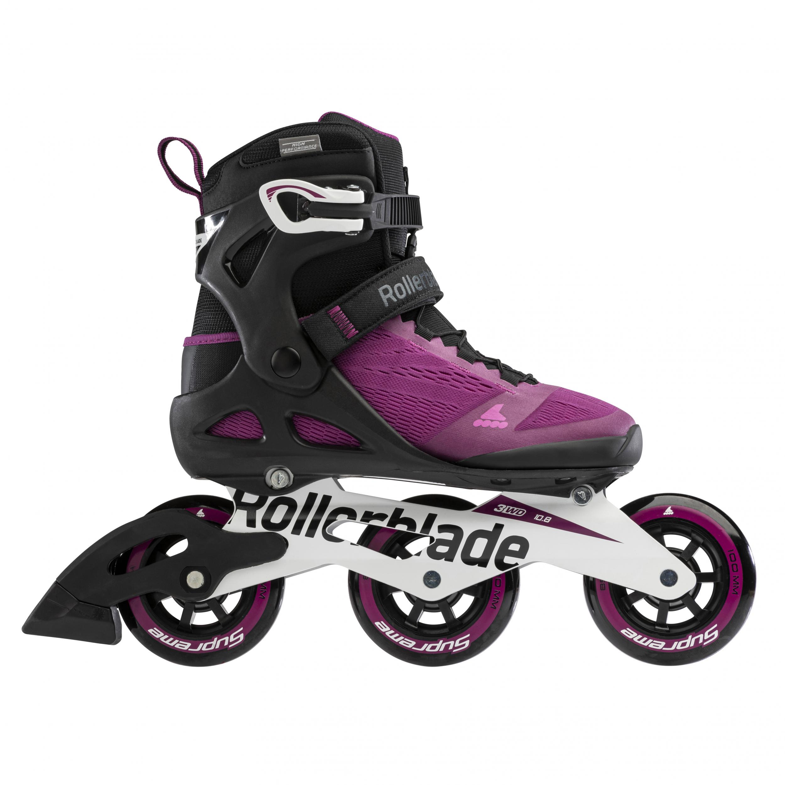 Details about   Rollerblade Macroblade 100 3WD Mens Inline Skates 