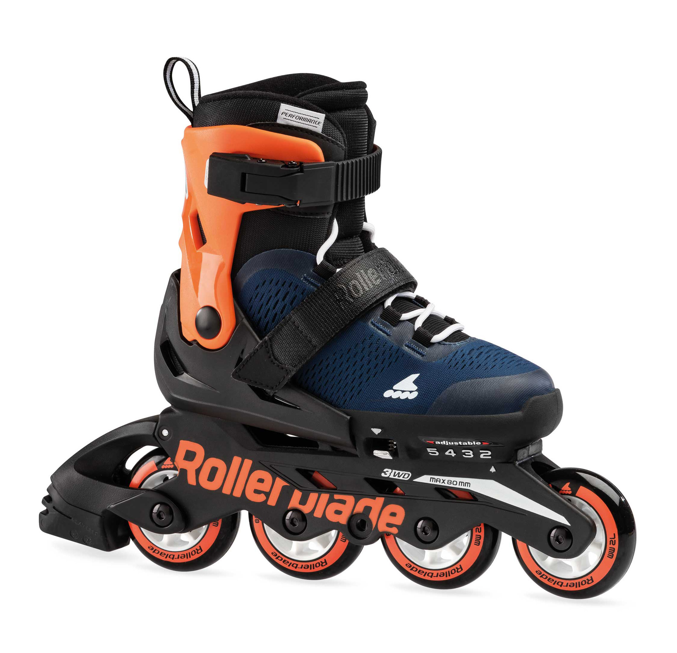 Rollerblade microblade midnight blue/warm orange
