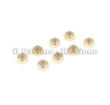 Lock nuts gold