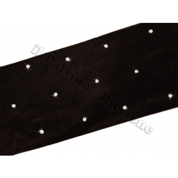 Skating pantyhose black color with strass