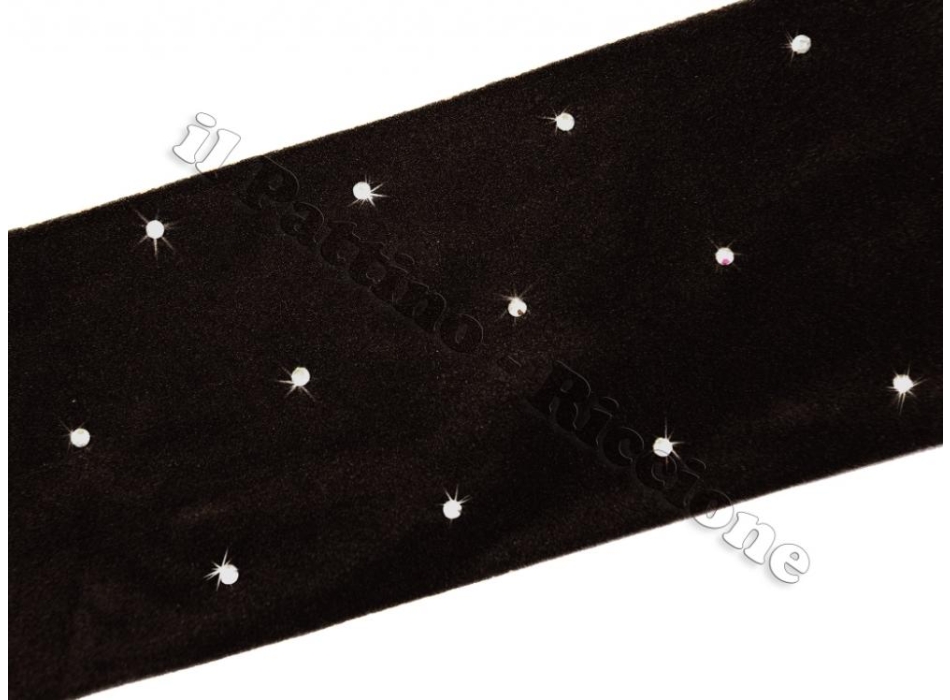 Skating pantyhose black color with strass