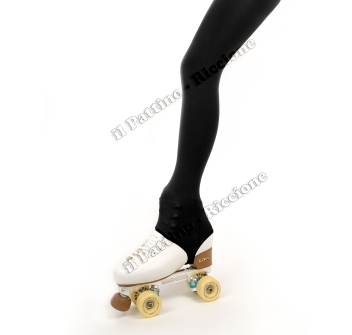 Pantyhose skating natural color with stirrup 50/60 DEN