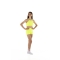Wave Shorts Yellow Fluo Girl