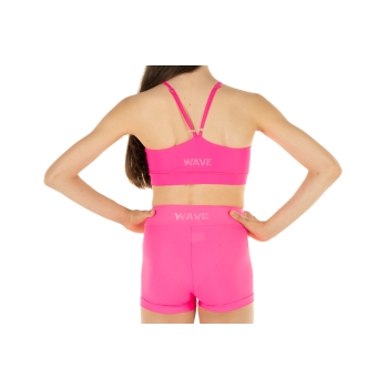 WAVE Girls’ Sports Set – Shorts + Asia Top Fuchsia