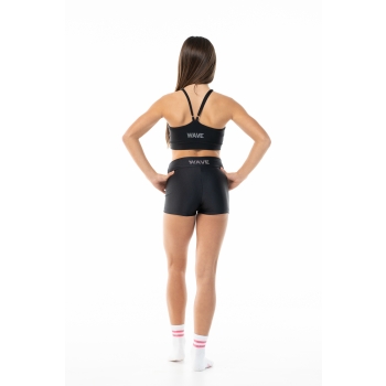 WAVE Girls’ Sports Set – Shorts + Asia Top Black
