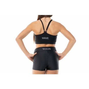 WAVE Girls’ Sports Set – Shorts + Asia Top Black