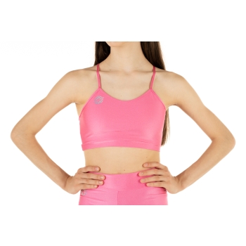 Girls' Sports Set WAVE – Shorts + Emma Top CANDY PINK