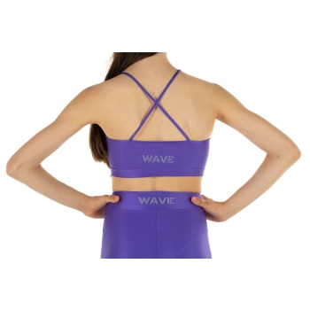 Girls' Sports Set WAVE – Shorts + Emma Top PURPLE