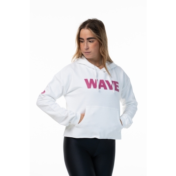 White/Violet Wave Sweatshirt 