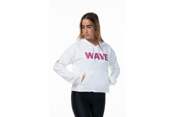 White/Violet Wave Sweatshirt 