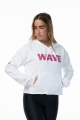 White/Violet Wave Sweatshirt 