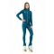 Basic Lycra Jacket Girl Petrol Blue