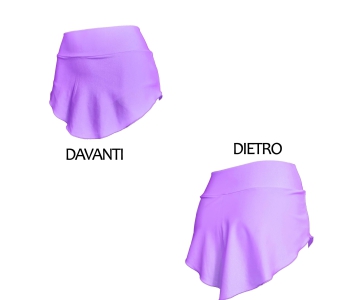 Lilac skating skirt