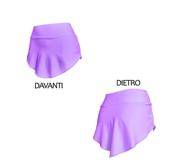 Lilac skating skirt
