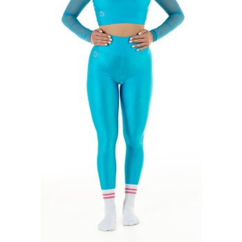 Wave Leggings Basic Fuchsia Fluo Woman
