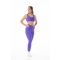 Wave Leggings Basic Purple Woman