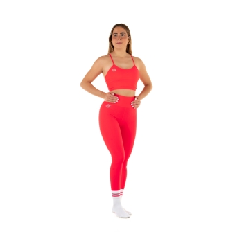 Wave Leggings Basic Green Woman