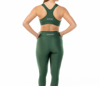 Wave Leggings Basic Purple Woman