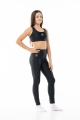 Wave Leggings Basic black Girl