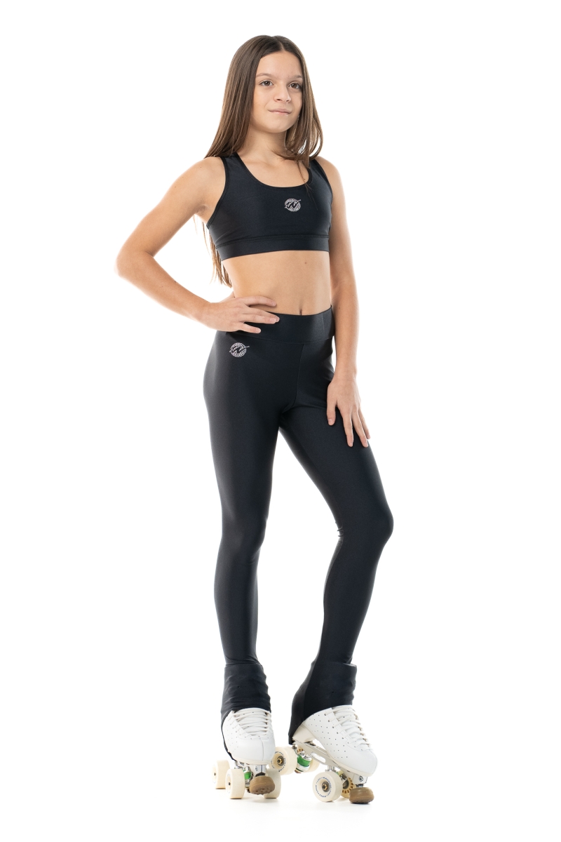 Wave Leggings HEEL black Girl