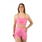 Wave Shorts for Women Candy Pink