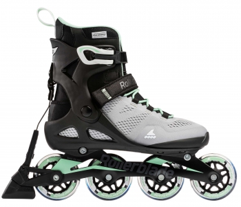 Inline skates Rollerblade Macroblade 80 ABT glacier grey / neo mint