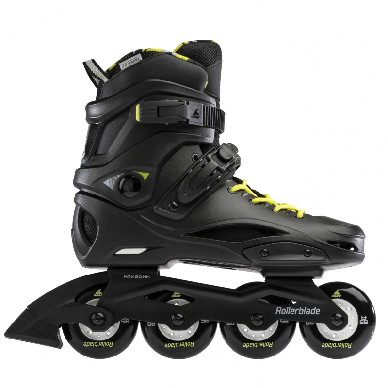 Inline Skates Rollerblade TWISTER EDGE BLACK/NEON YELLOW