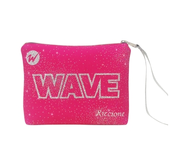 Pochette Wave - Red Glitter