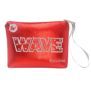 Pochette Wave - Laminated Red