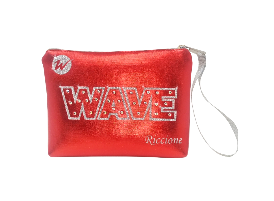 Pochette Wave - Laminated Red