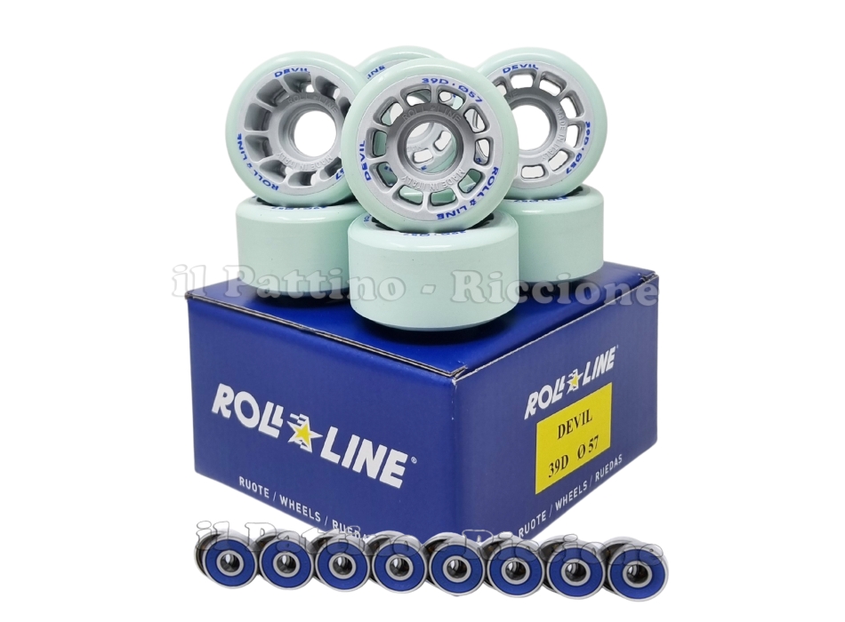 Wheels Devil 39D - diam.57 with Bearings