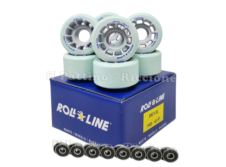 Wheels Devil 39D - diam.57 with Bearings