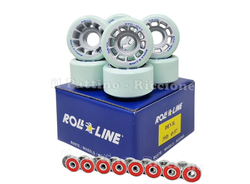 Wheels Devil 39D - diam.57 with Bearings