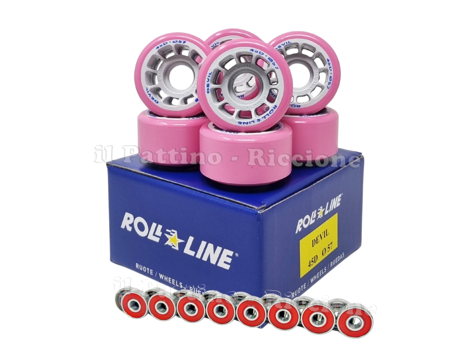 Wheels Devil 45D - diam.57 with Bearings