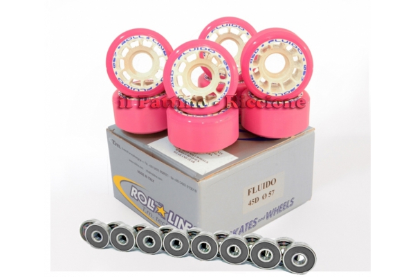 Wheels Fluido 45D - diam.57 with Bearings