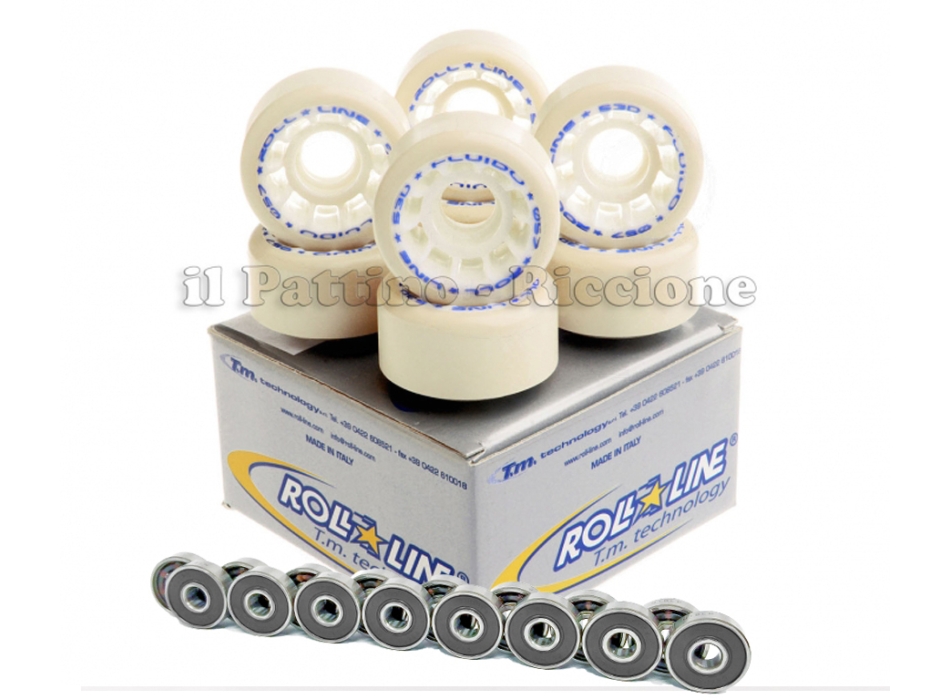 Wheels Fluido 53D - diam.57 with Bearings
