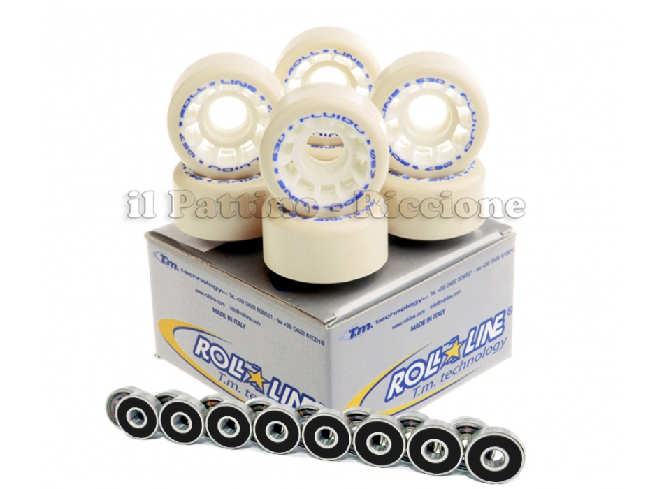 Wheels Fluido 53D - diam.57 with Bearings