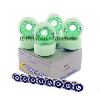 Wheels Fox 92/A diam. 57 with Bearings