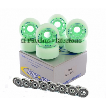 Wheels Fox 92/A diam. 57 with Bearings