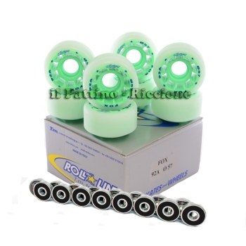 Wheels Fox 92/A diam. 57 with Bearings