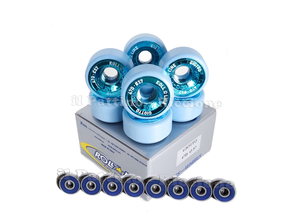 Wheels Giotto 47D - diam.57 with Bearings