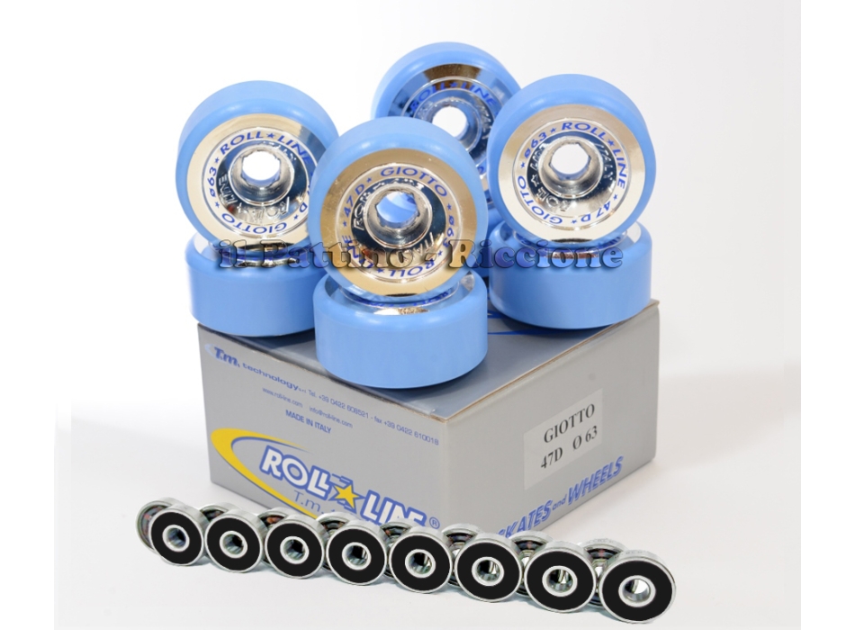 Wheels Giotto 47D - diam.63 with Bearings