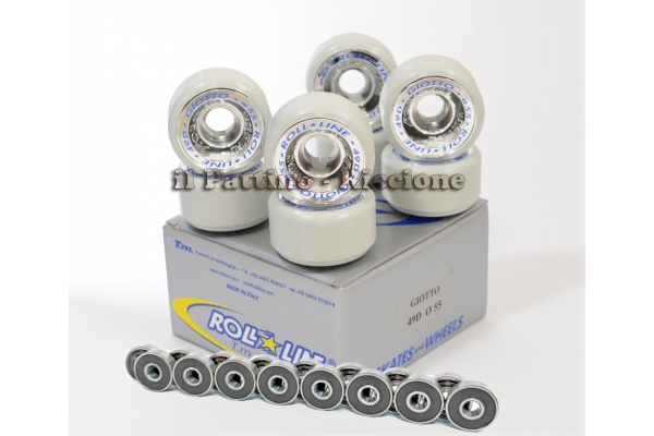 Wheels Giotto 49D - diam.55 with Bearings