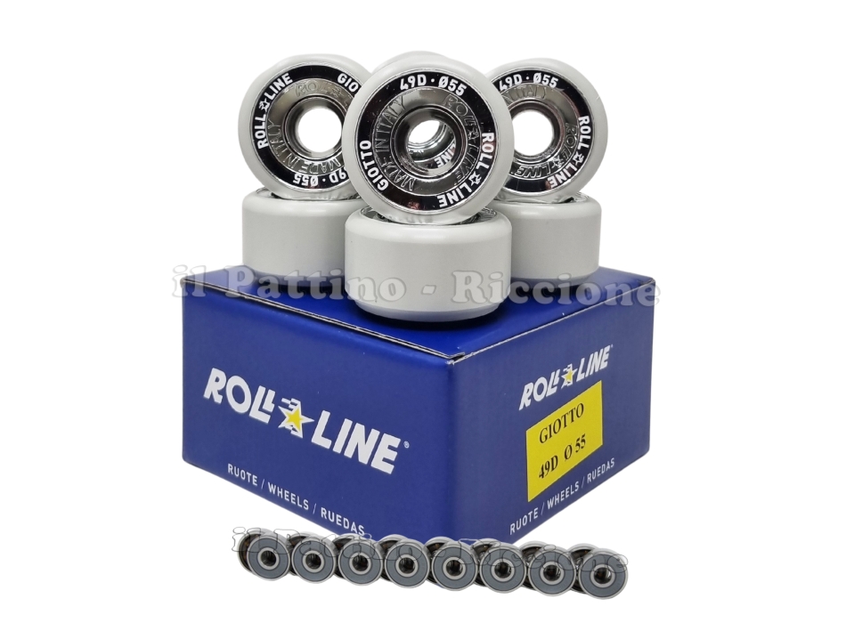 Wheels Giotto 49D - diam.55 with Bearings