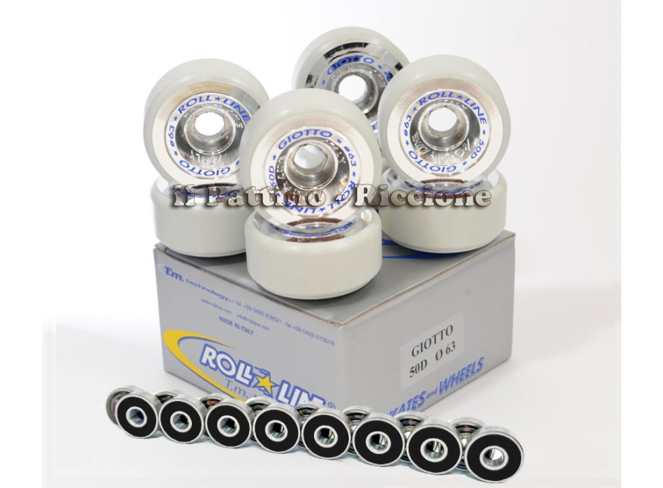 Wheels Giotto 50D - diam.63 with Bearings