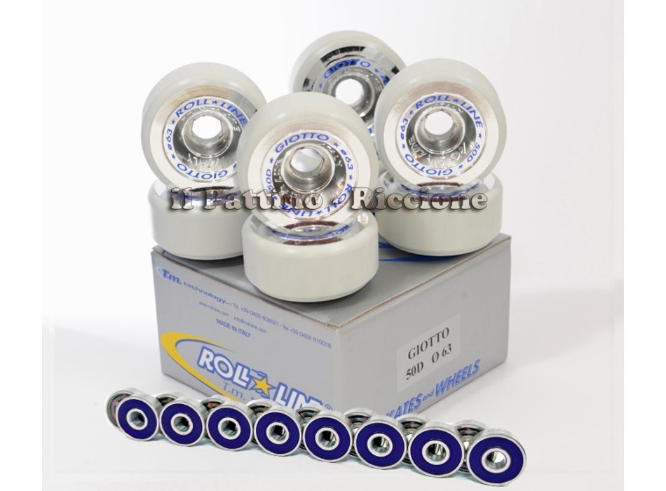 Wheels Giotto 50D - diam.63 with Bearings