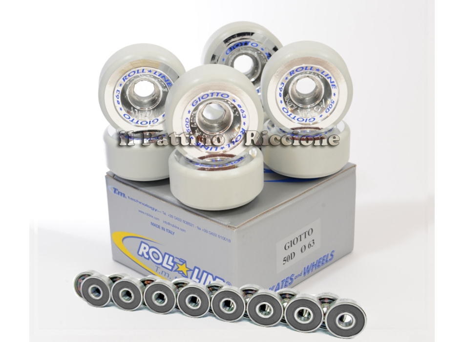 Wheels Giotto 50D - diam.63 with Bearings